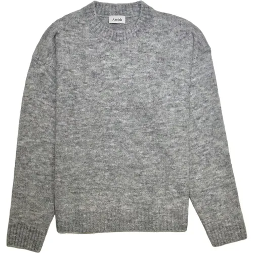 Knitwear > Round-neck Knitwear - - Amish - Modalova