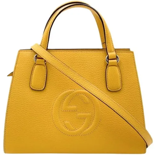 Gucci - Bags > Handbags - Yellow - Gucci - Modalova