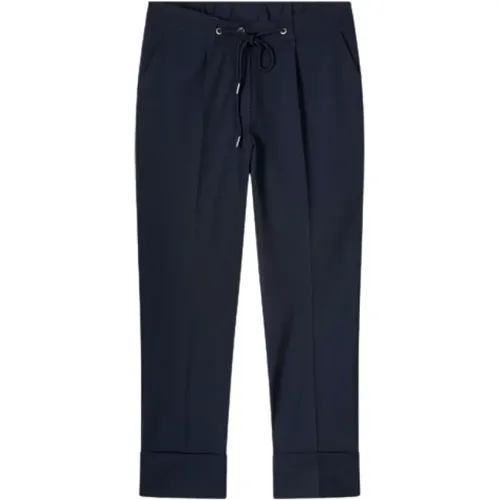 Trousers > Cropped Trousers - - Summum Woman - Modalova