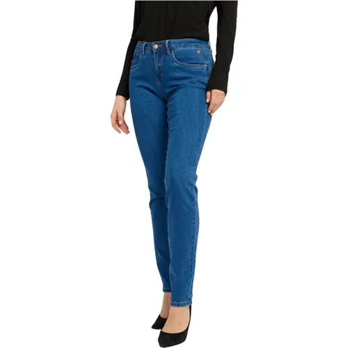 Jeans > Slim-fit Jeans - - Cream - Modalova