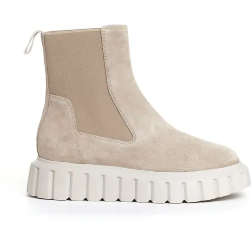 Shoes > Boots > Chelsea Boots - - Voile blanche - Modalova