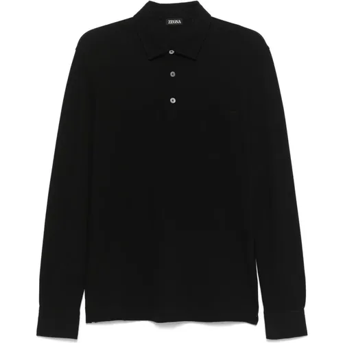 Tops > Polo Shirts - - Ermenegildo Zegna - Modalova