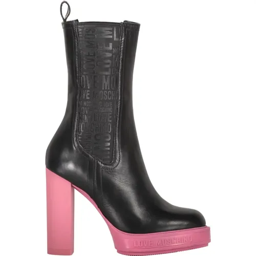 Shoes > Boots > Heeled Boots - - Love Moschino - Modalova