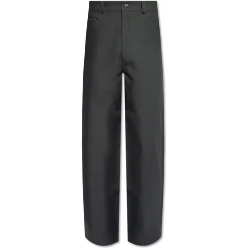 Trousers > Straight Trousers - - Nanushka - Modalova