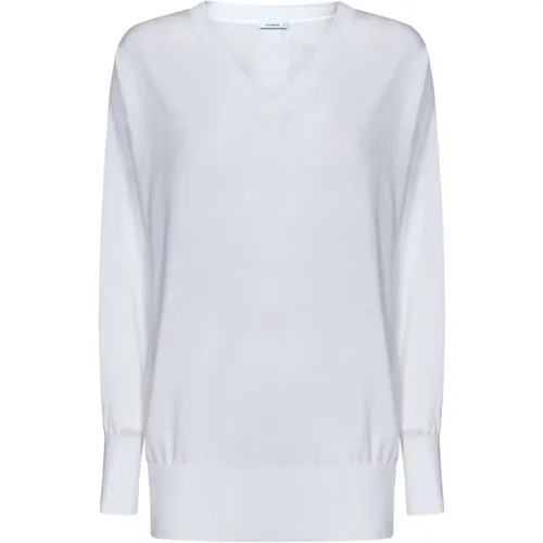 Knitwear > V-neck Knitwear - - Malo - Modalova