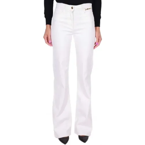 Trousers > Straight Trousers - - Elisabetta Franchi - Modalova