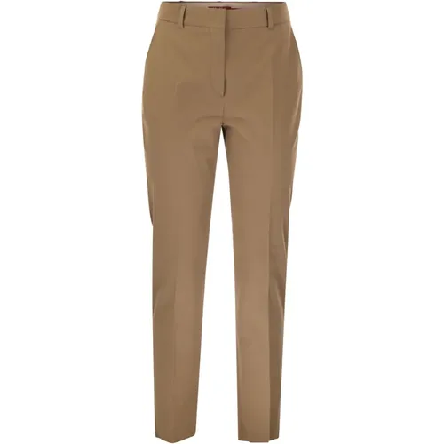 Trousers > Slim-fit Trousers - - Max Mara Studio - Modalova