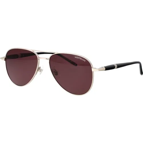 Accessories > Sunglasses - - Montblanc - Modalova