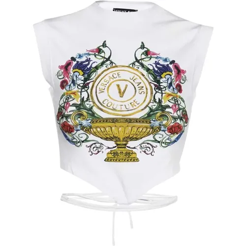 Tops > Sleeveless Tops - - Versace Jeans Couture - Modalova
