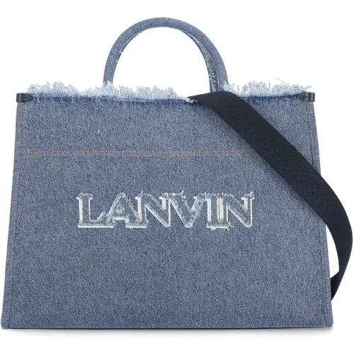 Lanvin - Bags > Tote Bags - Blue - Lanvin - Modalova