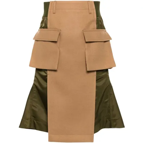 Skirts > Short Skirts - - Sacai - Modalova