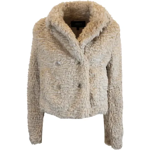 Jackets > Faux Fur & Shearling Jackets - - Armani Jeans - Modalova