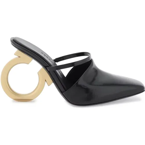 Shoes > Heels > Heeled Mules - - Salvatore Ferragamo - Modalova