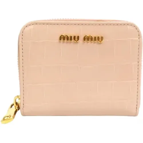 Pre-owned > Pre-owned Accessories > Pre-owned Wallets - - Miu Miu Pre-owned - Modalova