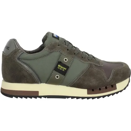 Blauer - Shoes > Sneakers - Green - Blauer - Modalova