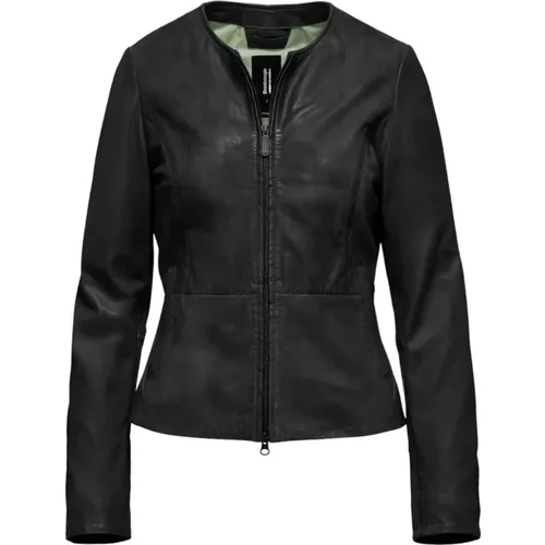 Jackets > Leather Jackets - - BomBoogie - Modalova