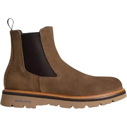 Shoes > Boots > Chelsea Boots - - Woolrich - Modalova