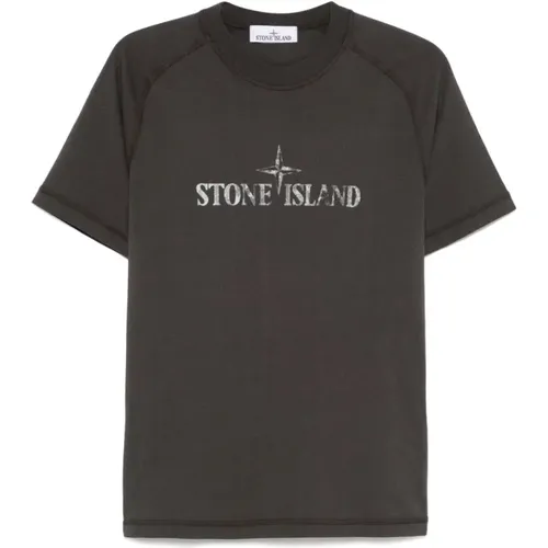 Tops > T-Shirts - - Stone Island - Modalova