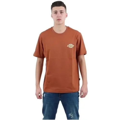 Dickies - Tops > T-Shirts - Brown - Dickies - Modalova