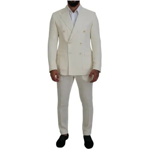 Suits > Suit Sets > Double Breasted Suits - - Dolce & Gabbana - Modalova