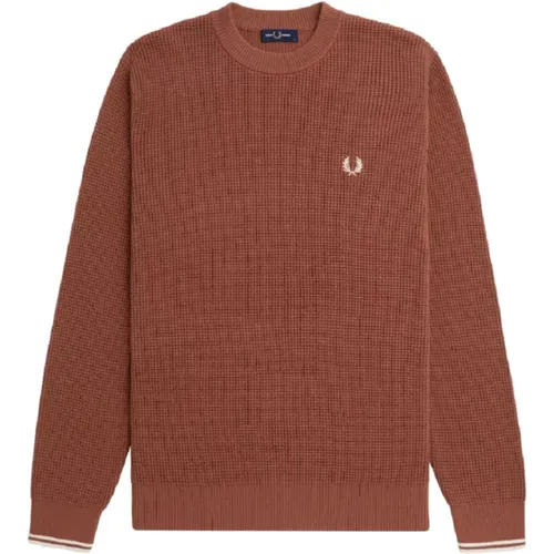 Knitwear > Round-neck Knitwear - - Fred Perry - Modalova