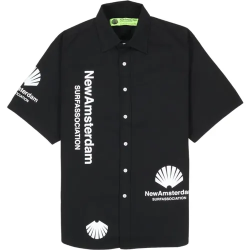 Shirts > Short Sleeve Shirts - - New Amsterdam Surf Association - Modalova
