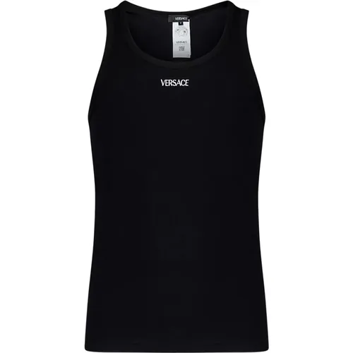 Tops > Sleeveless Tops - - Versace - Modalova