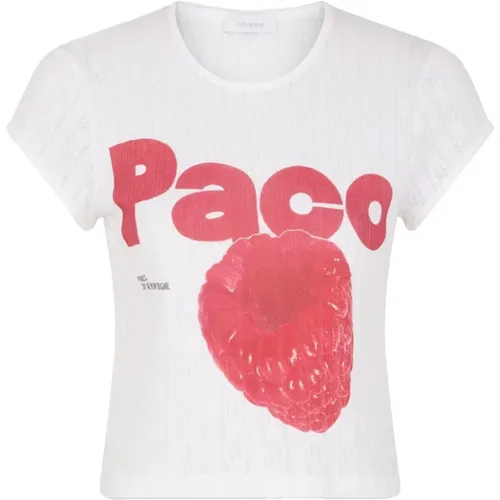 Tops > T-Shirts - - Paco Rabanne - Modalova