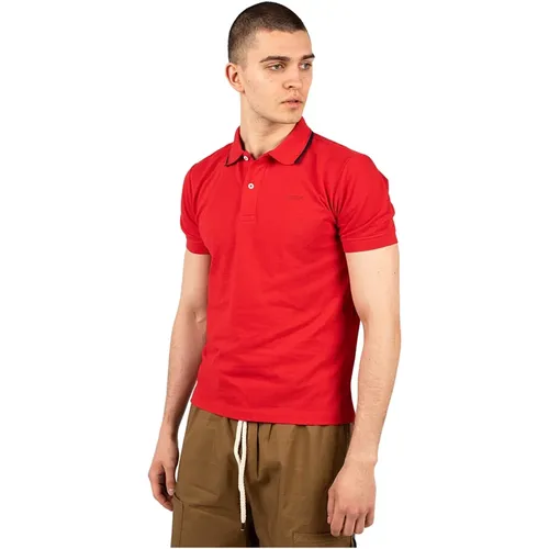 Geox - Tops > Polo Shirts - Red - Geox - Modalova