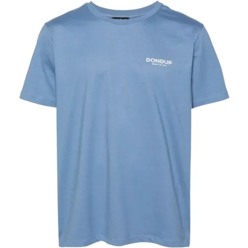 Dondup - Tops > T-Shirts - Blue - Dondup - Modalova