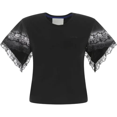 Koché - Tops > T-Shirts - Black - Koché - Modalova