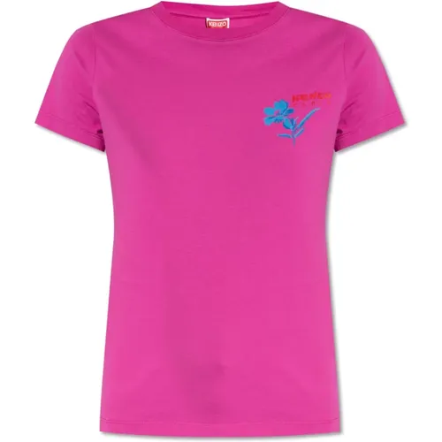 Kenzo - Tops > T-Shirts - Pink - Kenzo - Modalova