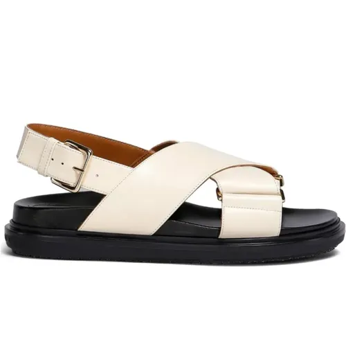 Shoes > Sandals > Flat Sandals - - Marni - Modalova