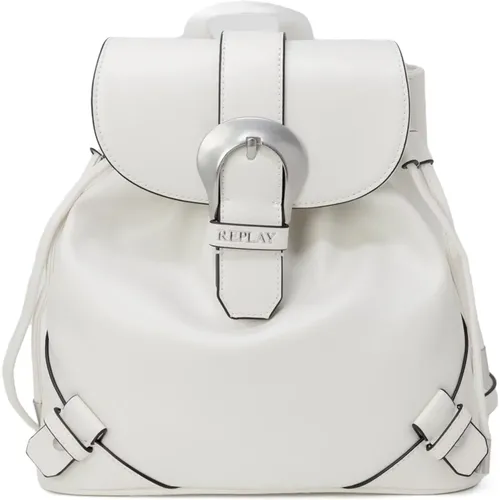 Replay - Bags > Backpacks - White - Replay - Modalova