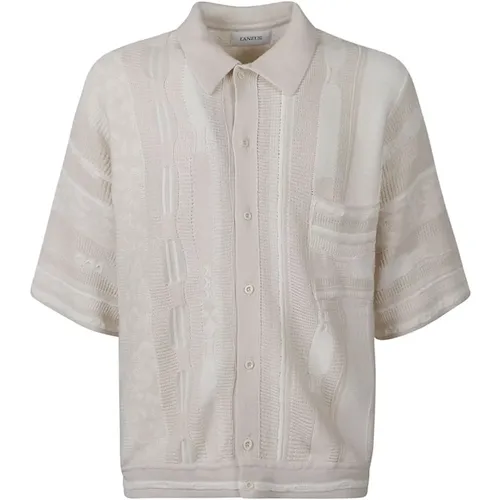 Shirts > Short Sleeve Shirts - - Laneus - Modalova