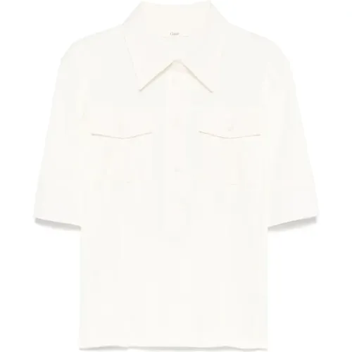 Tops > Polo Shirts - - Chloé - Modalova