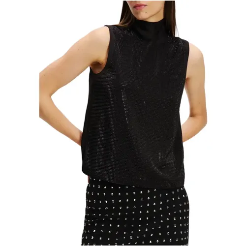 Tops > Sleeveless Tops - - Karl Lagerfeld - Modalova