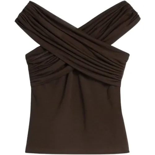 Tops > Sleeveless Tops - - Ami Paris - Modalova