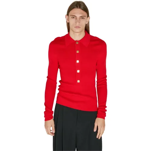 Tops > Polo Shirts - - Balmain - Modalova