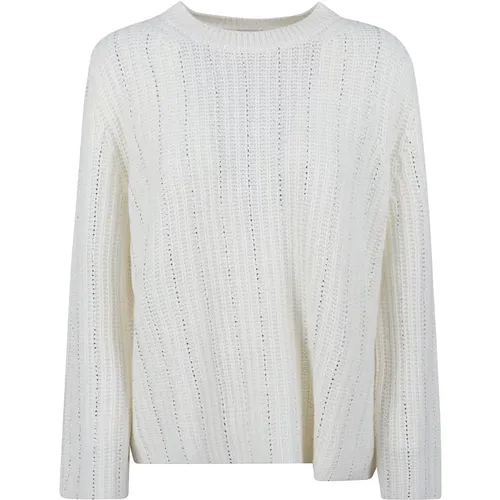 Knitwear > Round-neck Knitwear - - allude - Modalova