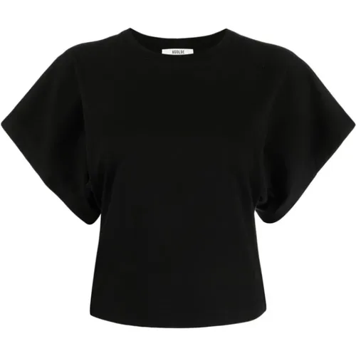 Agolde - Tops > T-Shirts - Black - Agolde - Modalova