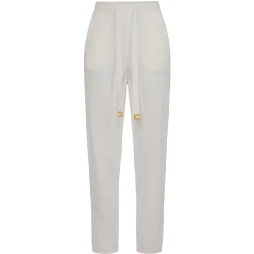 Trousers > Sweatpants - - Elisabetta Franchi - Modalova