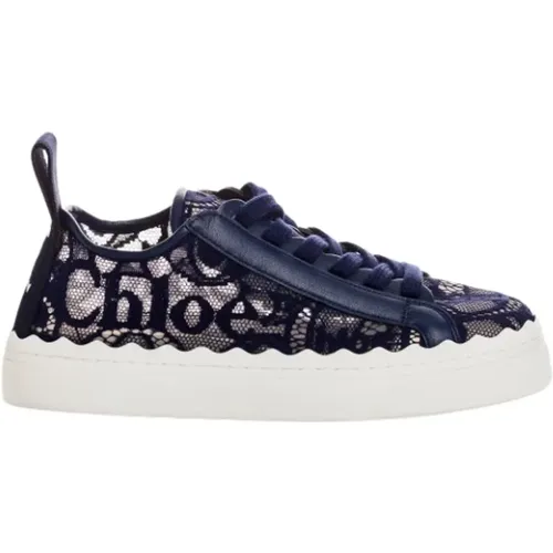 Chloé - Shoes > Sneakers - Blue - Chloé - Modalova