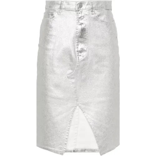 X1 - Skirts > Midi Skirts - Gray - 3X1 - Modalova