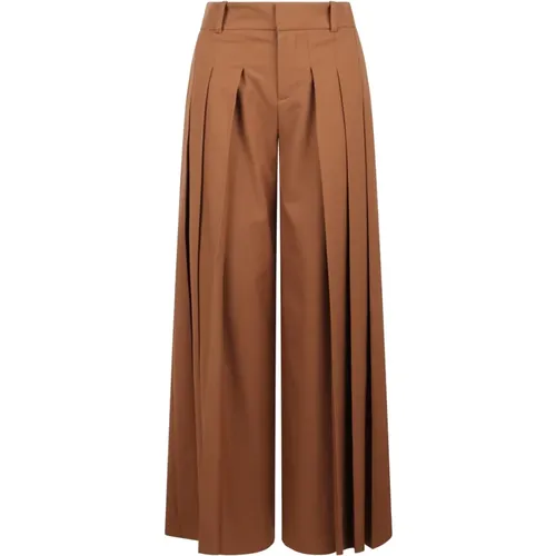 Trousers > Wide Trousers - - alice + olivia - Modalova