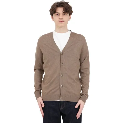 Knitwear > Cardigans - - Selected Homme - Modalova