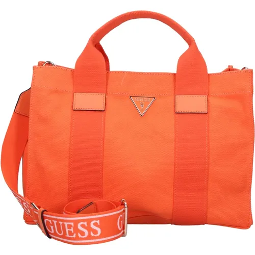 Guess - Bags > Tote Bags - Orange - Guess - Modalova