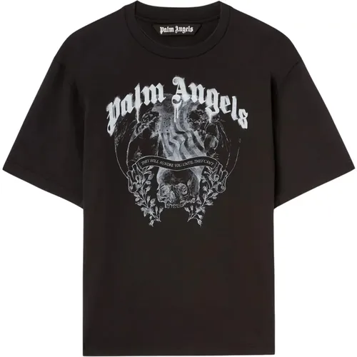 Tops > T-Shirts - - Palm Angels - Modalova