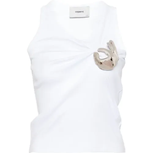 Tops > Sleeveless Tops - - Coperni - Modalova