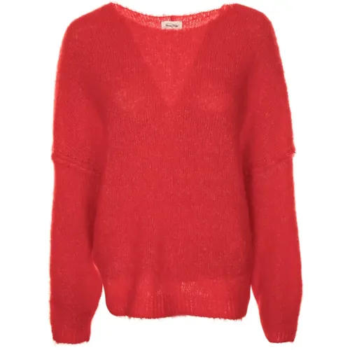 Knitwear > Round-neck Knitwear - - American vintage - Modalova